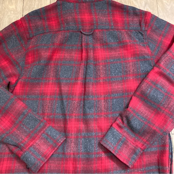 Orvis Heavy Thick Flannel Button-Up Shirt Plaid Long Sleeve Pockets Mens Medium - Picture 7 of 12